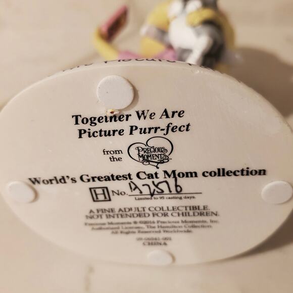 2016 Precious Moments Together We Are Picture Puff-fect Figurine - Picture 7 of 7